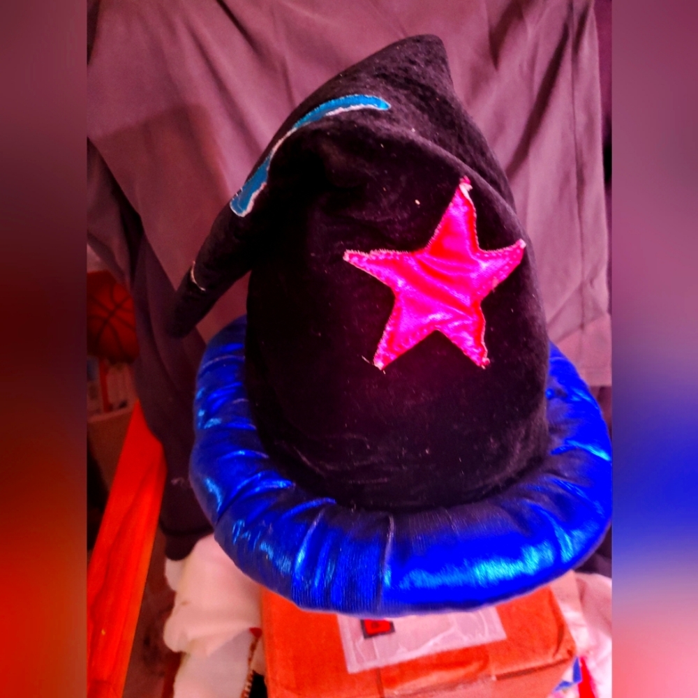 Wizard hat.